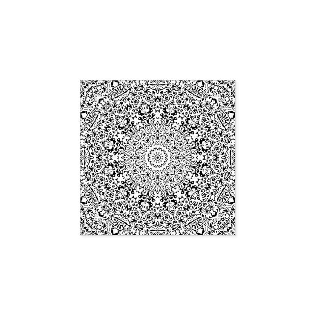 Mandala Gummistempel (Prägung)