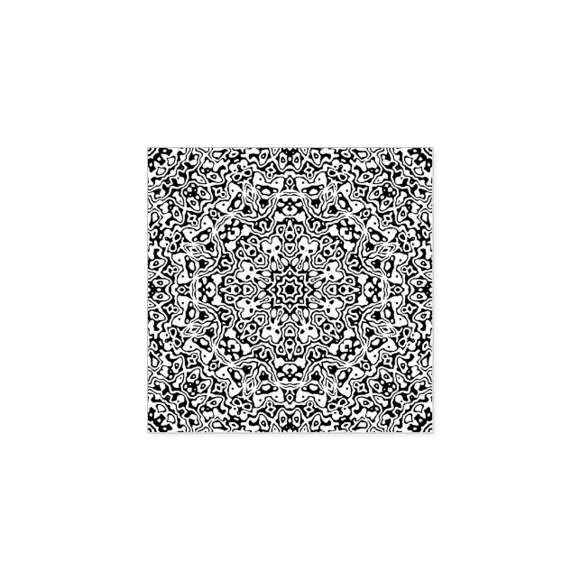 Mandala Gummistempel (Prägung)