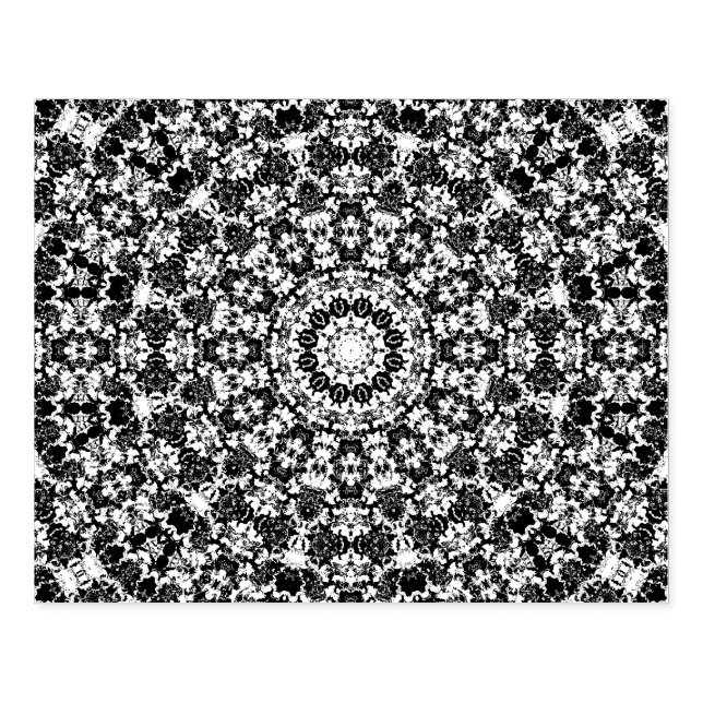 Mandala Gummistempel (Prägung)