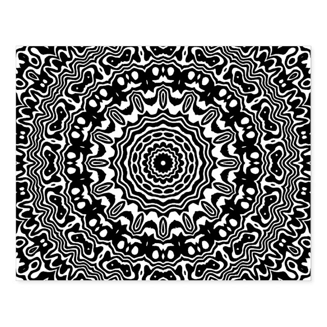 Mandala Gummistempel (Prägung)