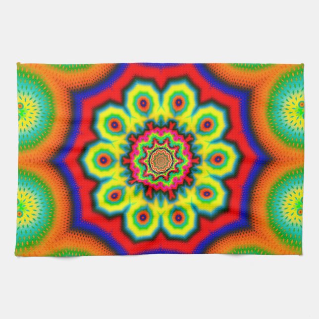 Mandala Handtuch (Horizontal)