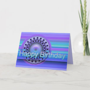 Mandala Happy Birthday card Karte