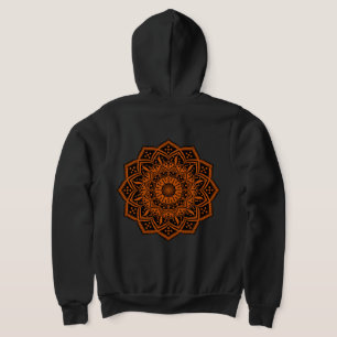 Mandala Herren T-Shirt Hoodie