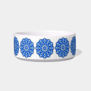 Mandala in blau napf