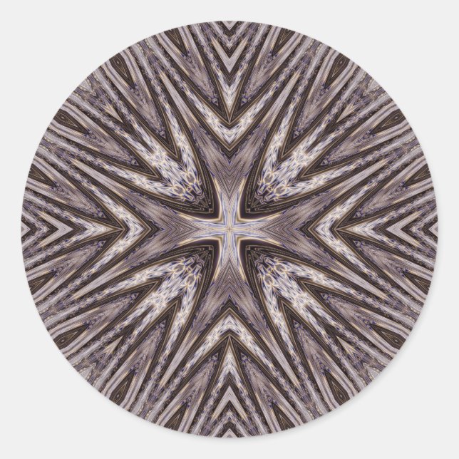 Mandala in Gran ・ Aufkleber (Vorderseite)