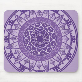 Mandala in Lila Mousepad