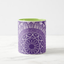 Mandala in Lila
