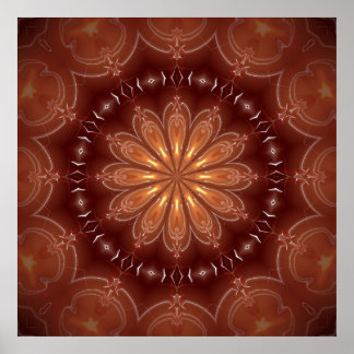 Mandala Indischer Power 2 Poster