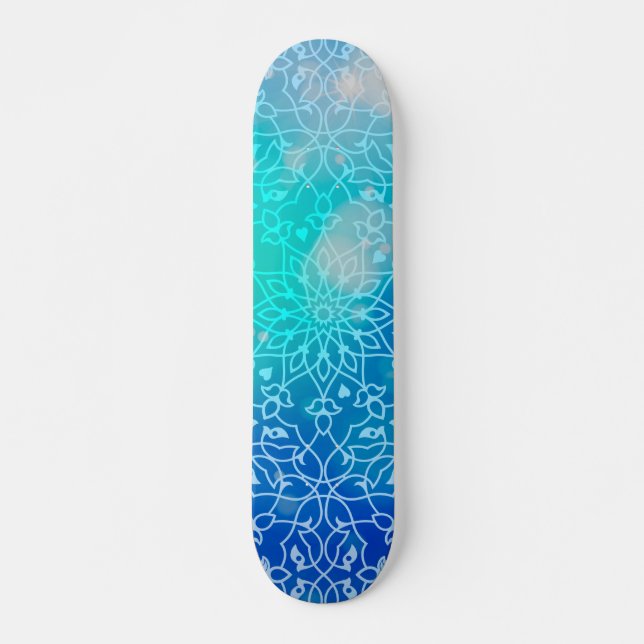 Mandala Inspiration 10 Skateboard (Vorne)