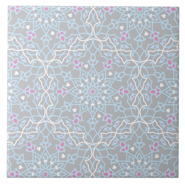 Mandala Inspiration 2 Fliese (Vorderseite)