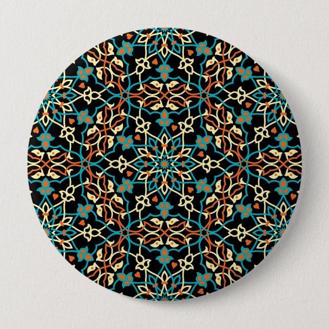 Mandala Inspiration 6 Button (Vorderseite)