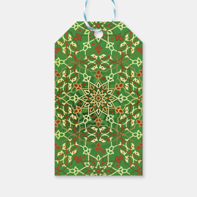 Mandala Inspiration 7 Geschenkanhänger (Vorderseite)