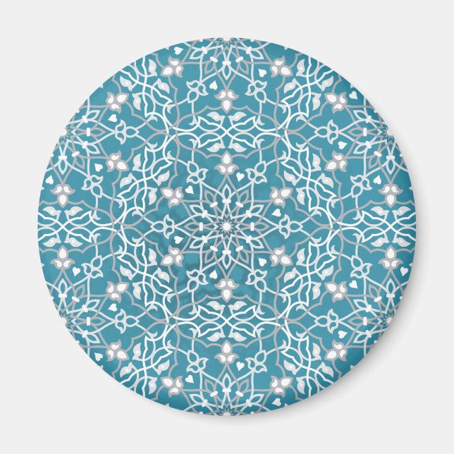 Mandala-Inspiration 8 Magnet (Vorne)