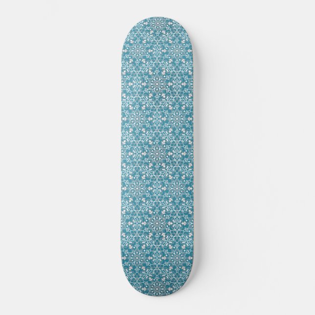Mandala Inspiration 8 Skateboard (Vorderseite)