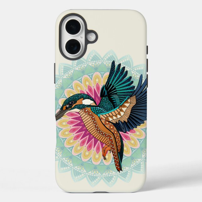 Mandala iPhone 16 Plus Hülle (Rückseite)