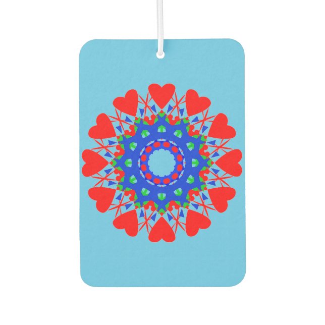 Mandala Island Breeze Air Freshener Autolufterfrischer (Vorderseite)