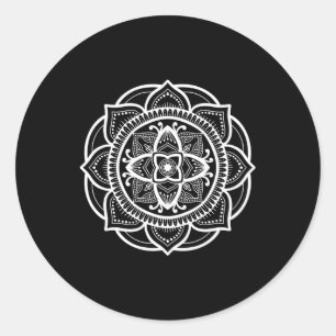 Mandala K310 Runder Aufkleber