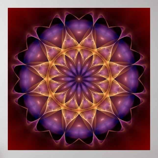 Mandala Kalakupua 1 Poster (Vorne)