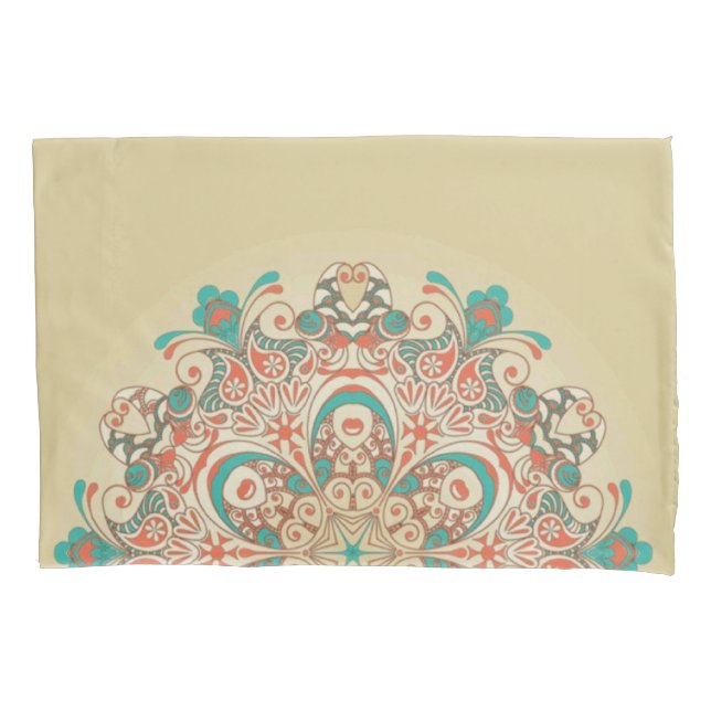 Mandala Kaleidoscope Mosaiic - Pillowcase Kissenbezug (Vorderseite)