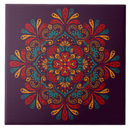 Mandala Keramik Tile Fliese