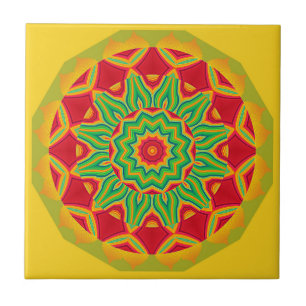 Mandala Keramik Tile Fliese