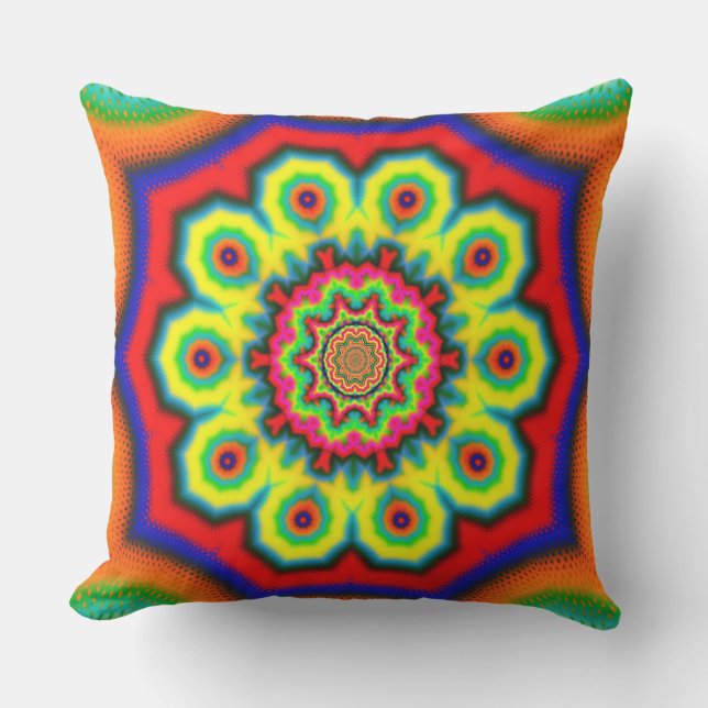 Mandala Kissen (Vorderseite)