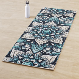 Mandala-Komposition Yogamatte