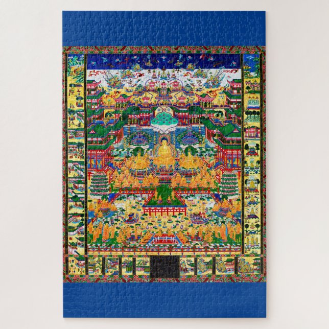 Mandala Kosmisches Diagramm für Meditation (Vertikal)