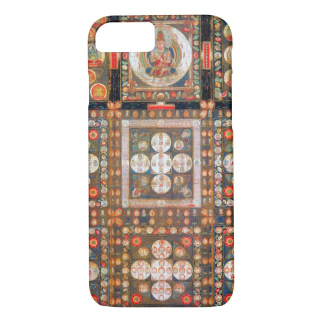Mandala Kosmisches Diagramm für Meditation Case-Mate iPhone Hülle (Rückseite)