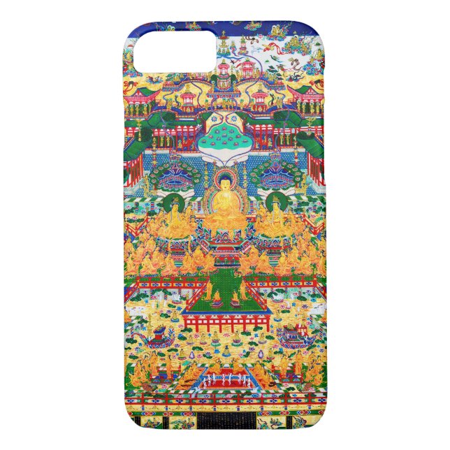 Mandala Kosmisches Diagramm für Meditation Case-Mate iPhone Hülle (Rückseite)