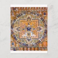 Mandala Kosmisches Diagramm für Meditation