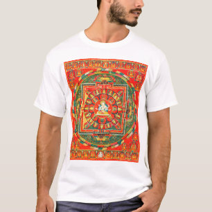 Mandala Kosmisches Diagramm für Meditation T-Shirt