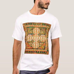 Mandala Kosmisches Diagramm für Meditation T-Shirt