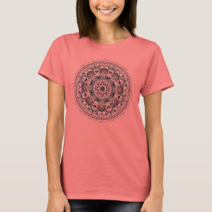 Mandala-Kreis T-Shirt
