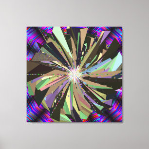 Mandala-Kunst Leinwanddruck