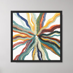 Mandala-Kunst Leinwanddruck