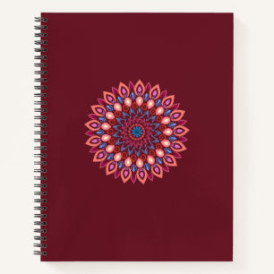Mandala-Kunstnotizbuch Notizbuch