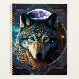 Mandala, la lune mystique du loup