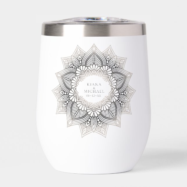 Mandala Lace Mariage Neutrals ID478 (Avant)