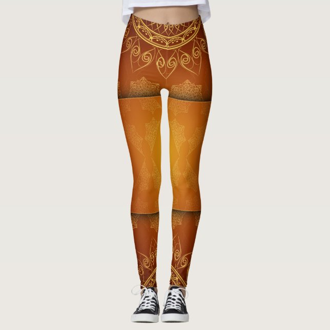 Mandala Leggings (Vorderseite)