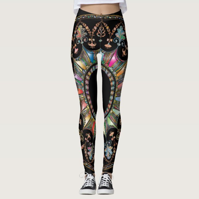 Mandala Leggings (Vorderseite)