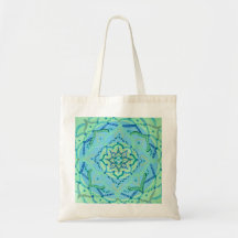 Mandala Leinwand Tasche