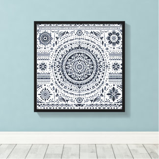 Mandala Leinwanddruck