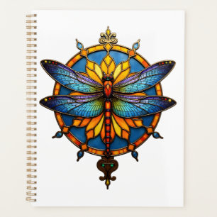Mandala Libelle Leuchtende Heilige Geometrie Spiri Planer