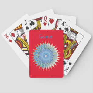 Mandala-Lotosblüten-Donnerbucht Spielkarten