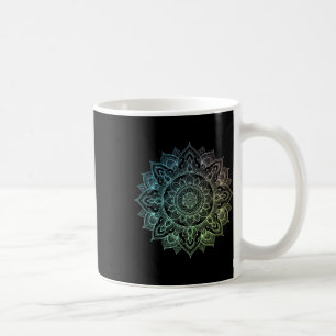 Mandala Lotus Zen Kunst Boho Buddha Botanisch Sukk Kaffeetasse