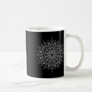 Mandala Lotus Zen Kunst Boho Buddha Botanisch Sukk Kaffeetasse