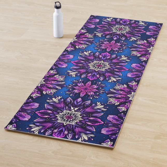 Mandala Magic Yoga Mat – Vibrant Purple & Pink Yogamatte (Beispiel)