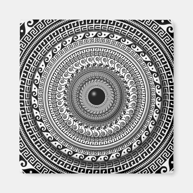Mandala Magnet (Vorne)