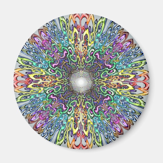 Mandala Magnet (Vorne)
